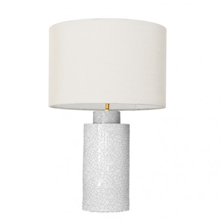 1728 - Small lamp and Saco style shade  (59 cm height)