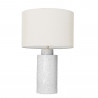 1728 - Small lamp and Saco style shade  (59 cm height)