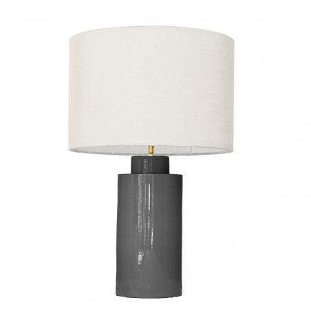 1728 - Small lamp and Saco style shade  (59 cm height)