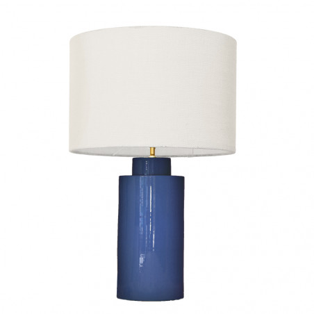 1728 - Small lamp and Saco style shade (59 cm height)