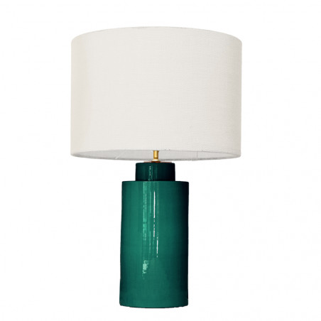 1728 - Small lamp and Saco style shade (59 cm height)
