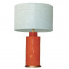 1727 - Lampara con pantalla Lino (67cm alto) y con peana