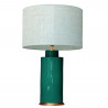 1727 - Lamp and Linen Shade (67cm height)