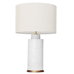 1727 - Small lamp and Saco style shade  (67 cm height)