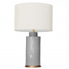 1727 - Small lamp and Saco style shade  (67 cm height)