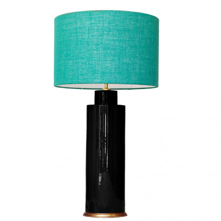 1725 - Large lamp and Saco style Shade (80cm height)