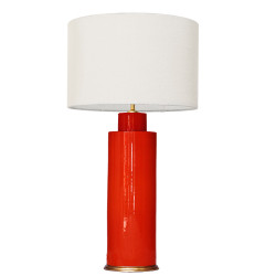 1725 - Large lamp and Saco style Shade (80cm height)