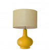 1745 -  Small lamp and Linen style shade (43cm height)