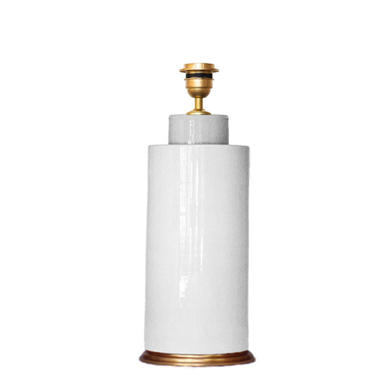 1727 - Lamp (38cm height) + Golden base