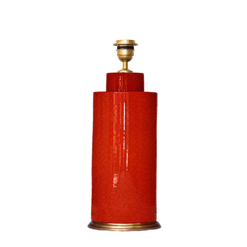 1727 - Lamp (38cm height) + Golden base