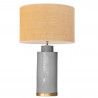 1727 - Lamp and Rafia Shade (Altura 67cm)