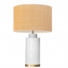 1728 - Lamp and Rafia Shade (Altura 61cm)