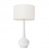 1778 - Large lamp and linen style shade (92cm height)