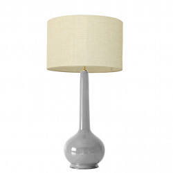1778 - Large lamp and linen...