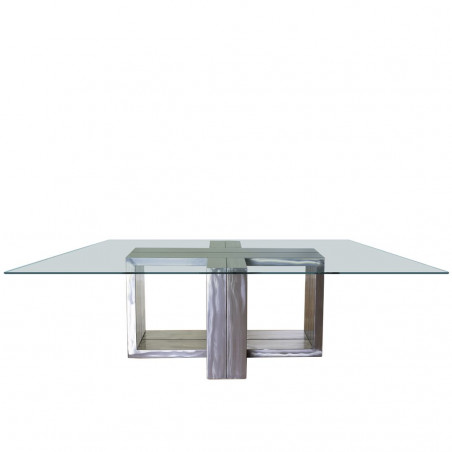 Cross dining table