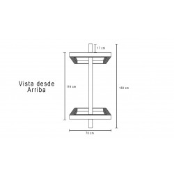 VERONA - mesa de comedor