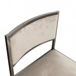 Silla comedor Kempton - Hierro Pulido