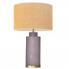 1727 - Lamp and Rafia Shade (Altura 67cm)