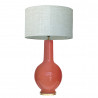 1764 - Lamp and Linen Shade (75cm height)