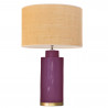 1727 - Lamp and Rafia Shade (Altura 67cm)