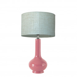 1780 -  Small lamp and Lino style shade (52cm height)