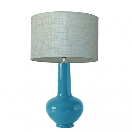 1729 - Lamp and Linen style shade (73cm height)