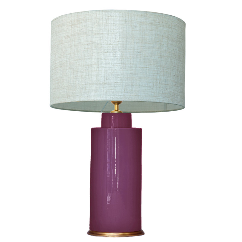 1727 - Lamp and Linen Shade (67cm height)