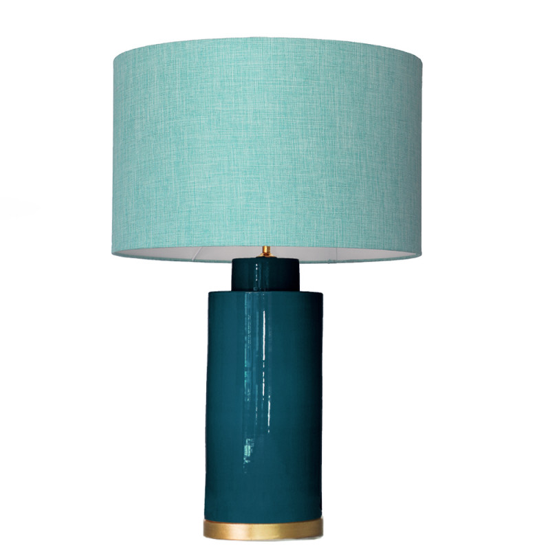 1727 - Lamp and Kas style Shade (67cm height)