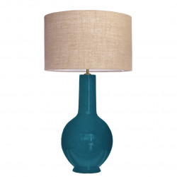 1764 - Lamp and Saco style Shade (73cm height)