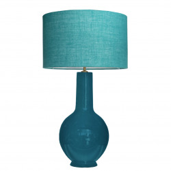 1764 - Lamp and Saco style Shade (73cm height)