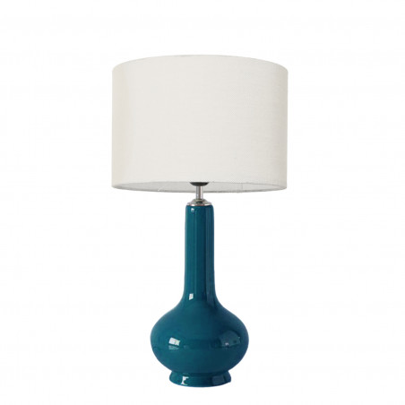 1780 - Small lamp and Saco style shade (52cm height)