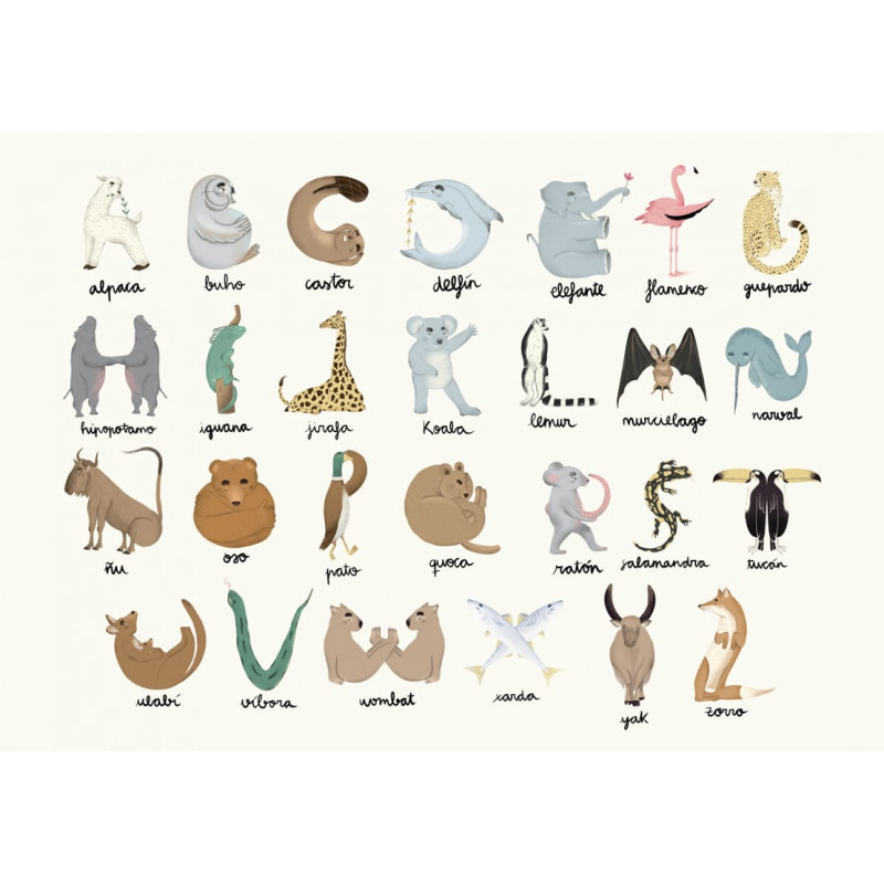 Animal Alphabet - Multi - 9700140