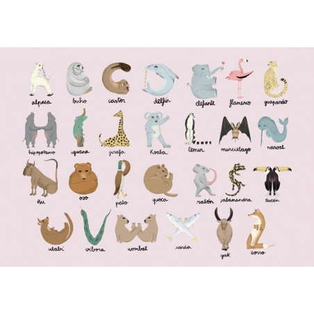 Animal Alphabet - Pinky - 9700141