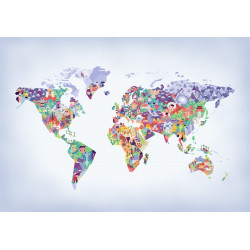 Diversity Map - Lilac -...