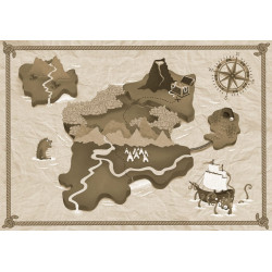 Treasure Map - Papyrus -...