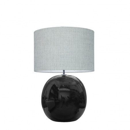 1709 - Lamp and Linen Shade (56cm height)