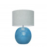 1709 -  Lamp and Linen Shade (56cm height)