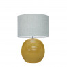 1709 -  Lamp and Linen Shade (56cm height)