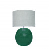 1709 -  Lamp and Linen Shade (56cm height)