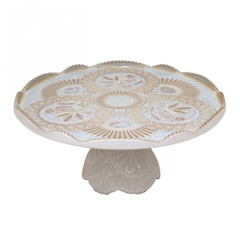 Footed Plate 30 Crystal