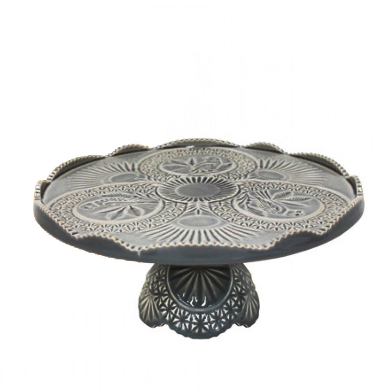 Footed Plate 30 Crystal