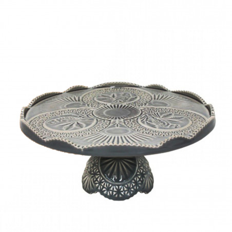 Footed Plate 30 Crystal