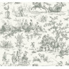 Bucolic Toile - Steel A00037