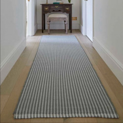 Polperro Stripe Dove Grey