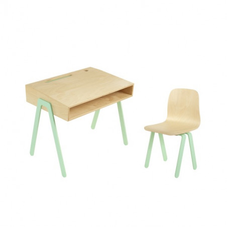 Escritorio y silla PEQUEÑA para niños Escritorio y silla PEQUEÑA para niños